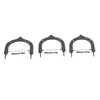 3PCS Golf Putting Gates Aluminum Alloy 3 Different Size Portable