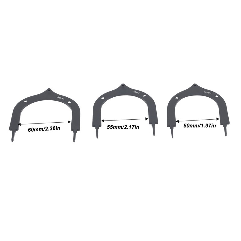 3PCS Golf Putting Gates Aluminum Alloy 3 Different Size Portable