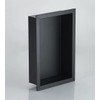 SANGOGO Black 304 Stainless Steel Built-in Shower Niche (20 x