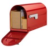 Architectural Mailboxes 7900-7R-SR Boulder Mailbox, Red
