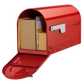 Architectural Mailboxes 7900-7R-SR Boulder Mailbox, Red