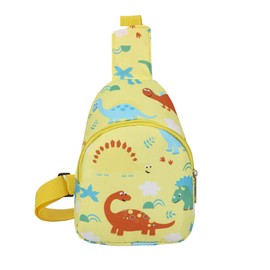 Ralcosuss Kids Cute Animal Dinosaur Unicorn Crossbody Chest Sling Bag Shoulder Bag for Girls Boys