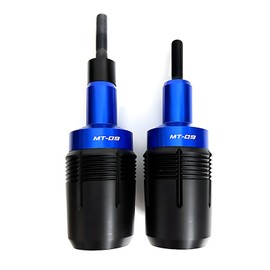 2-Pack Blue Frame Sliders Fit for Yamaha MT-09/MT-09 SP (2021-2025) & Tracer 9/9GT/FZ09 (2021-2025) - Crash Protection