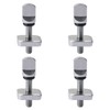 4Pcs Surfboards Fin Screw Stainless Steel Fin Bolt Kit Fin