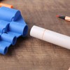 AIMALL Precision Deburring Pipe and Depth Gauge Tool, Multifunctional Blue