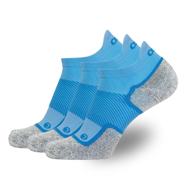 OrthoSleeve WC4 Wellness Socks for Diabetes,Edema,Neuropathy & Circulation (NoShow, Small,
