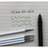 Twokiln 0.5 mm Pen Refill Black 4.3 Inch Gel Ink