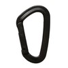 YKK Plastic Carabiner 4.3cm×6.5cm Black IN75-580