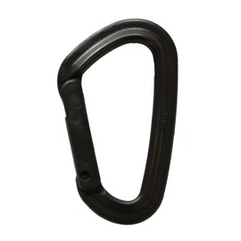 YKK Plastic Carabiner 4.3cm×6.5cm Black IN75-580
