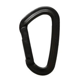 YKK Plastic Carabiner 4.3cm×6.5cm Black IN75-580