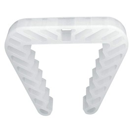 Danto Pack of 10 Window Clamps for Frame Thickness 3.0 to 5.0 cm, Transparent