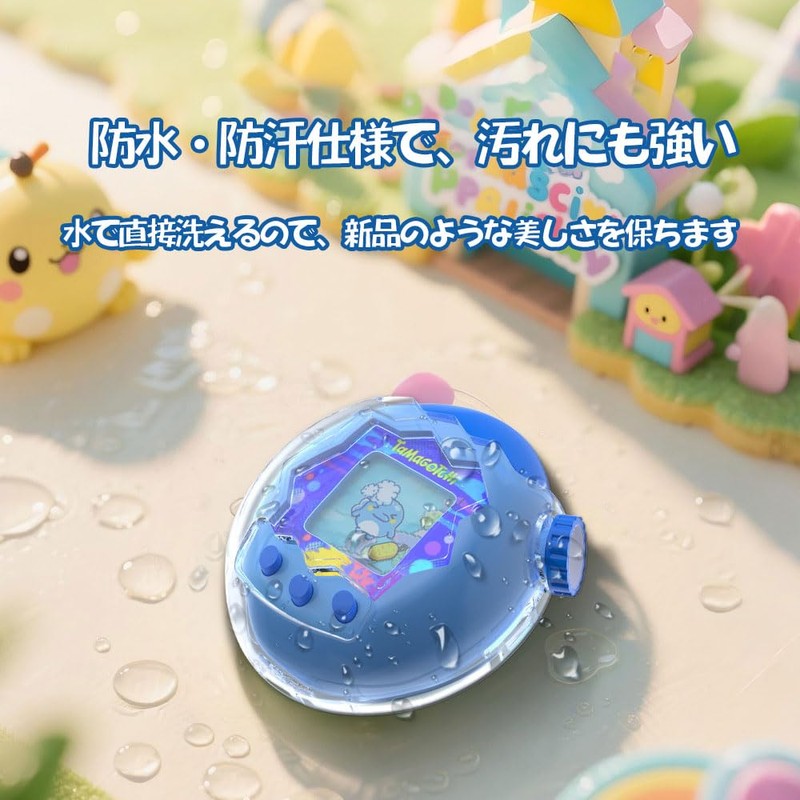 Tamagotchi Paradise Specially Designed Protective Case (Clear) - Real Machine