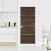 Kwikset Halifax Dummy Door Handle, Single Sided Lever for Closets,
