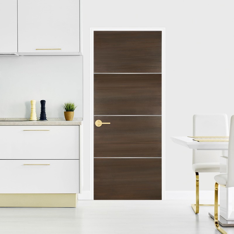 Kwikset Halifax Dummy Door Handle, Single Sided Lever for Closets,
