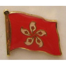 Hong Kong Flag Flag Flag Pin Badge pin badge pin badge flag Clip