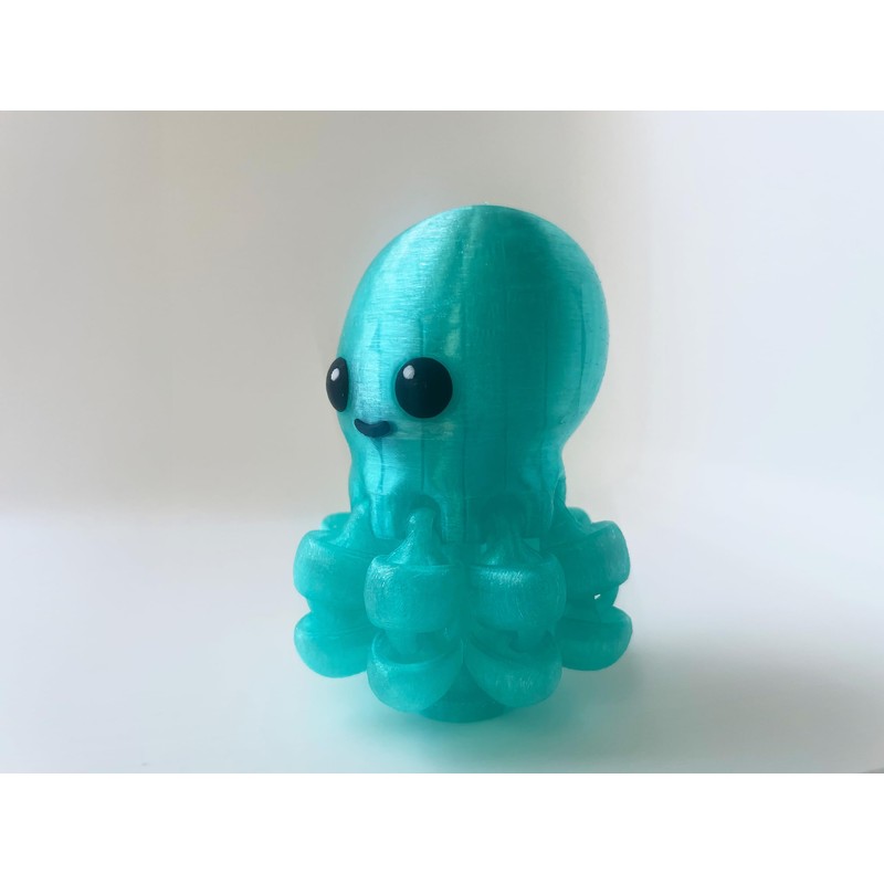 Baby Teal Light Up Octopus Fidget