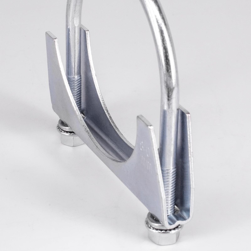 2 Piece Car Clamp M8 Pipe Clamp Ø52-80 mm Special