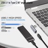 QIANRENON 90° Angle USB C to USB Adapter 10Gbps USB