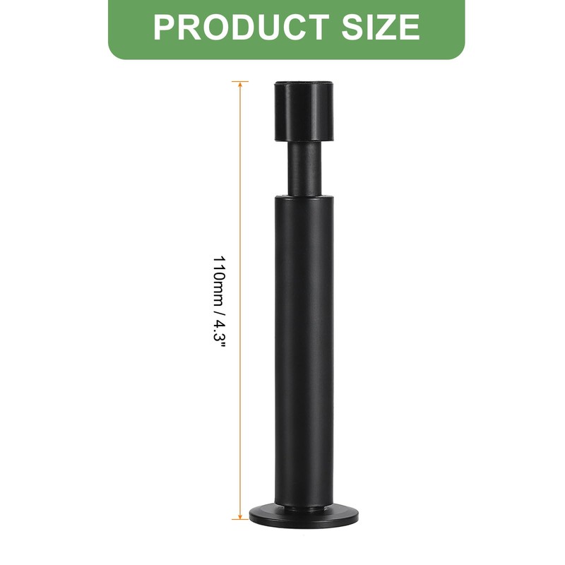 sourcing map Door Stopper, 4Pcs Door Stoppers Bumper Wall Protector