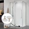IUDWCG - 8 Pcs Shower Door Rollers - Shower Cubicle