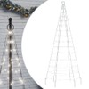 vidaXL Christmas Tree Light - LED Fairy on Flagpole -