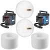 Sponge Filters Compatible with Shark MessMaster Portable Wet Dry Vacuums