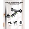 elitehood 2024 Newest Dual Ball Head Aluminum Tablet Holder for