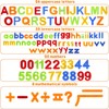 106 PCS Classroom Magnetic Letters and Numbers for Toddlers Early