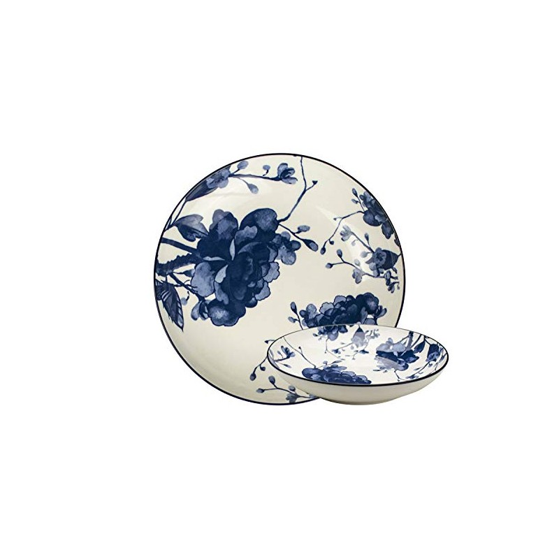 Gusta Out of The Blue Peony Scarf Diameter 21.5 cm