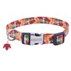 ADOGGYGO Fall Dog Collar, Thanksgiving Dog Collars Adjustable Soft Fall