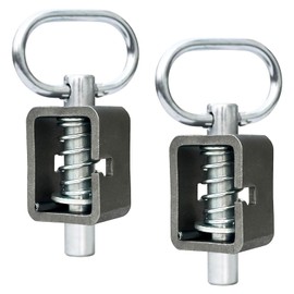 Spring Latch Lock,Weld-On Spring Latch Assembly Universal for Utility Trailer Gate Latch,Pack of 2 (Universal)