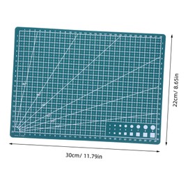 jojofuny Double Sided Cutting Mat Self Healing Craft Sewing Mat for DIY Projects Durable with Measurement Slip Base for Hobbyists