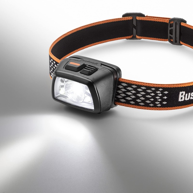Bushnell Power+ 500L LED Headlamp - Flexible Power, Water Resistant,