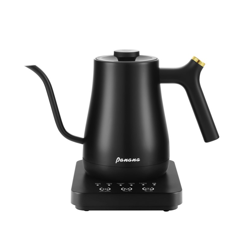 Panana Electric Gooseneck Kettle, Electric Tea Kettles Temperature Control ±1℉