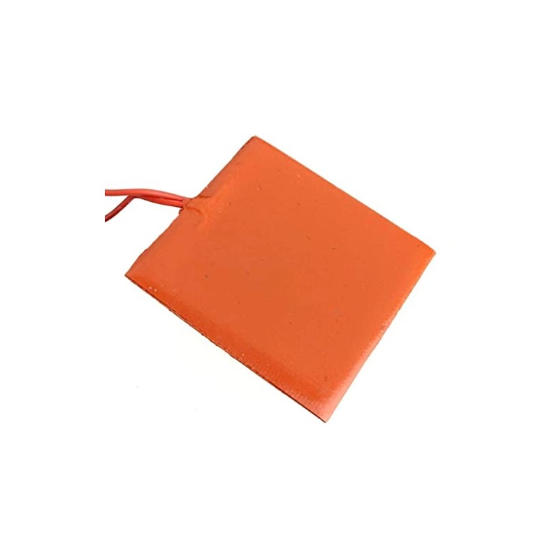 Hobbyant Waterproof Silicone Flexible Heating Pad, 60x60mm, 12V 10W, Max