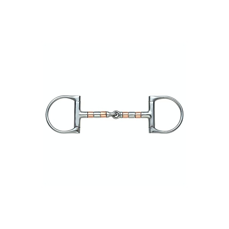 Shires Equestrian - Roller Mouth Dee Bit - S/steel -