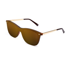 CLANDESTINE Loop & WayUnisex HD Sunglasses - Sunglasses Anti-Glare for Men and Women, Exclusive Way Habana Collection - Brown