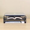 AEONS Versatile 2-Piece Monitor Stand Riser Desk Organizer, Ergonomic 2-Tier