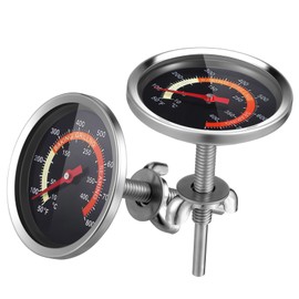 BESPORTBLE 2 Pcs Grill Thermometer Temperature Gauge Stainless Steel Oven Thermometer High Accuracy Kitchen Tool