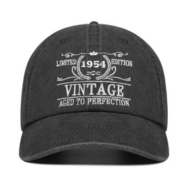 Roceyang 70th Birthday Gifts for Him Her, 1954 Unique Gifts for 70 Year Old, Vintage Hat