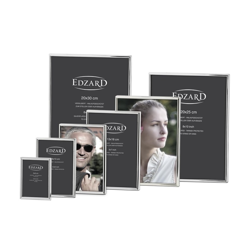 EDZARD Genoa Picture Frames for Photos 10 x 15 cm