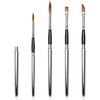 Fuumuui Travel Brush Set Professional Kolinsky Brush for Watercolour Acrylic