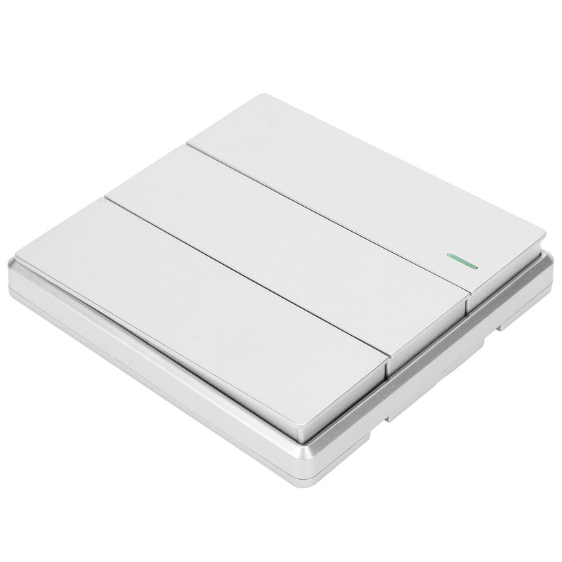 TDL‑9987‑3 Wireless Switch Remote Control 3 Button Panel Wall Mounted