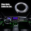 X AUTOHAUX 3.6mm 0.30" 2m 6.56ft Universal Skirt Side Glow