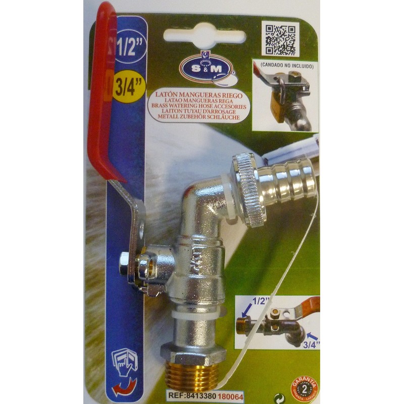 S&M 180064 – Tap Hose 1/2 inch, with socket for