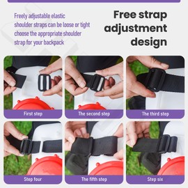 Backpack Sprayer Replacement Straps - Backpack Sprayer Shoulder Straps for Most Backpack Sprayers, Including Chapin 6-8137, 60114, 61800, 63924, 60124 Series and More