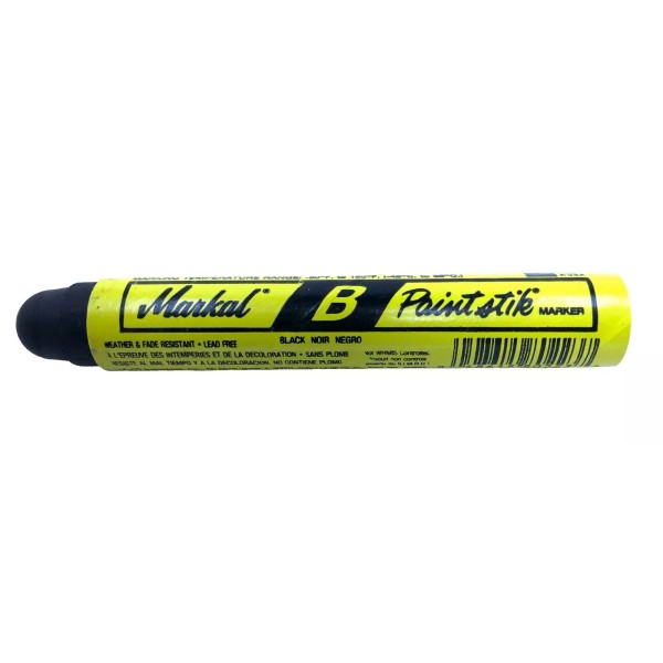 Markal Single Markal B Black Tire Chalk Paint Stick Crayon