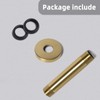 4 Inch Shower Arm with Flange, Ceiling Mounted Shower Head
