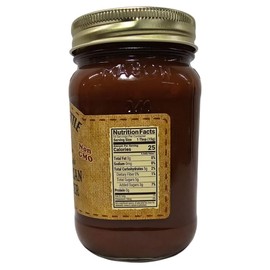 The Dutch Kettle Caramel Pecan Apple Butter 2/18 Oz Jars with Jar Toppers