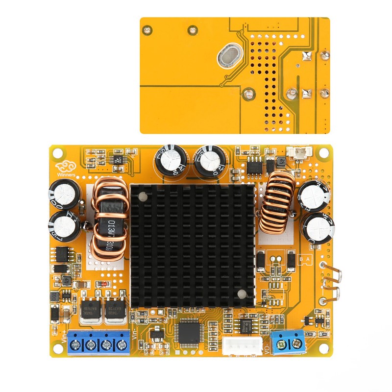 DCDC Adjustable 5A LCD Digital Automatic Stepup Stepdown Voltage Module